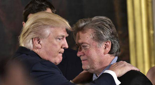 Trump Accuses Bannon of ’Losing Mind’ In Response to Series of Explosive Russia Claims